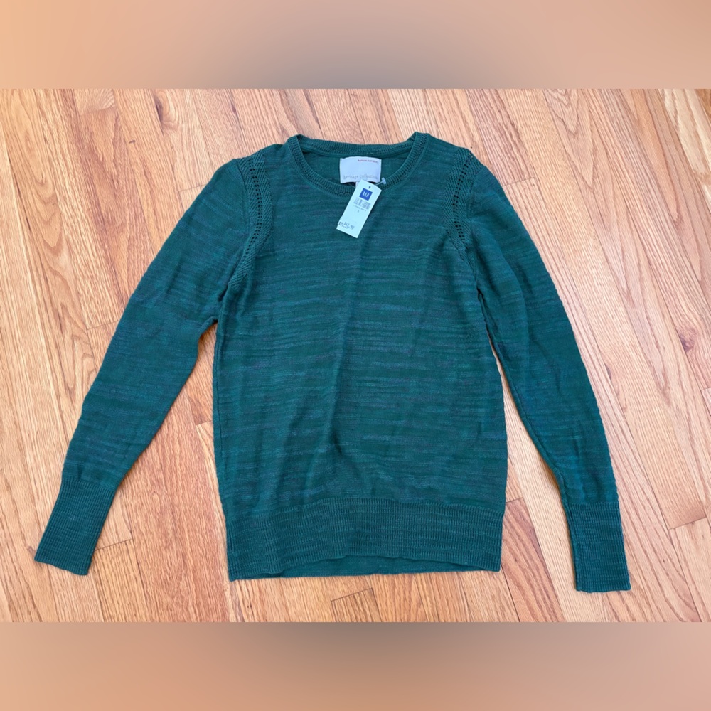 Banana Republic Forest Green Women's Sweater